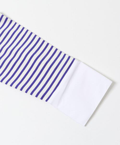 URBAN RESEARCH DOORS（アーバンリサーチドアーズ）の「カフスドッキングボーダープルオーバー（Tシャツ/カットソー・レディース・オフホワイト/ホワイト系その他・FREE）」の14枚目の写真