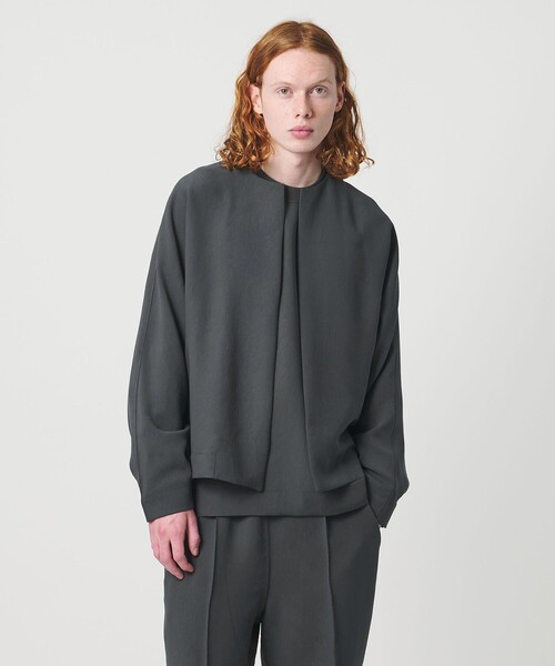【ユナイテッドアローズ】アウター D.O UNITED ARROWS BY DAISUKE OBANA＞Ⅰ COL D/SL CREW JACKET 26SS