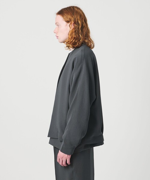 UNITED ARROWS & SONS（ユナイテッドアローズアンドサンズ）の「＜D.O UNITED ARROWS BY DAISUKE OBANA＞Ⅰ COL D/SL CREW JACKET 26SS/ジャケット（ノーカラージャケット・メンズ・グレー系・S/XL/M/L）」の5枚目の写真