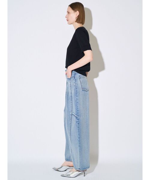 ELENDEEK(エレンディーク)の「ハーフスリーブTニット(ニット/セーター・レディース・ブルー/オフホワイト/レッド/ブラック・FREE)」の19枚目の写真