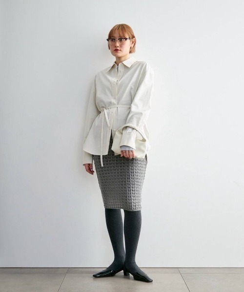 anuke(アンヌーク)の「Squaretoe Enamel Pumps(パンプス・レディース・クリーム/ブラック・36inch/37inch/38inch)」の17枚目の写真