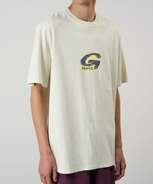 G-SCRIBBLE TEE PIGMENT DYED / GスクリブルTシャツ ピグメントダイ Gramicci グラミチ