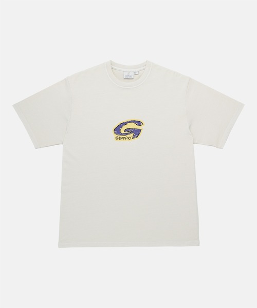 Gramicci（グラミチ）の「G-SCRIBBLE TEE PIGMENT DYED｜GスクリブルTシャツピグメントダイ（Tシャツ/カットソー・メンズ・イエロー/レッド/ナチュラル・S/M/L/XL/XXL）」の10枚目の写真