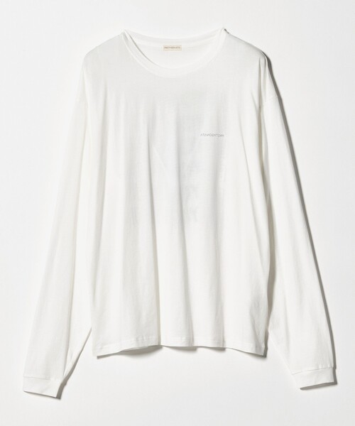 PROTAGONISTA（プロタゴニスタ）の「＜PROTAGONISTA＞BEYOUTIFUL ロングスリーブ カットソー（Tシャツ/カットソー・レディース・ブラウン系/ホワイト・FREE）」の2枚目の写真