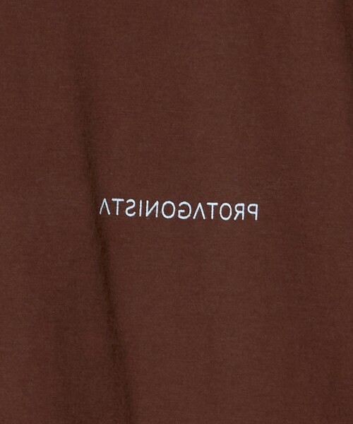 PROTAGONISTA（プロタゴニスタ）の「＜PROTAGONISTA＞BEYOUTIFUL ロングスリーブ カットソー（Tシャツ/カットソー・レディース・ブラウン系/ホワイト・FREE）」の7枚目の写真