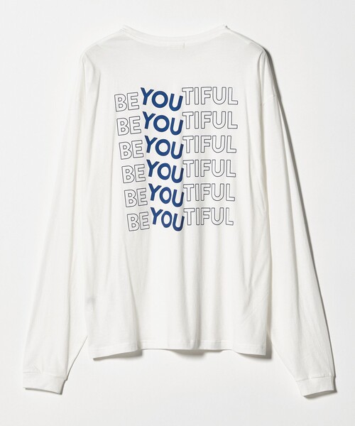 PROTAGONISTA（プロタゴニスタ）の「＜PROTAGONISTA＞BEYOUTIFUL ロングスリーブ カットソー（Tシャツ/カットソー・レディース・ブラウン系/ホワイト・FREE）」の10枚目の写真