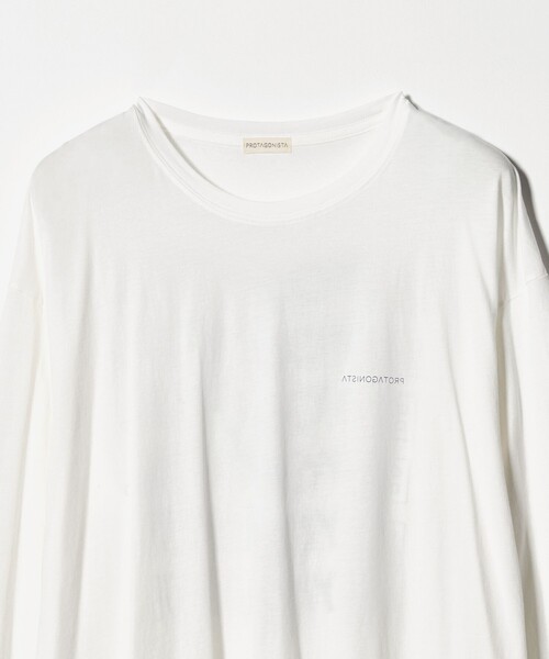 PROTAGONISTA（プロタゴニスタ）の「＜PROTAGONISTA＞BEYOUTIFUL ロングスリーブ カットソー（Tシャツ/カットソー・レディース・ブラウン系/ホワイト・FREE）」の11枚目の写真