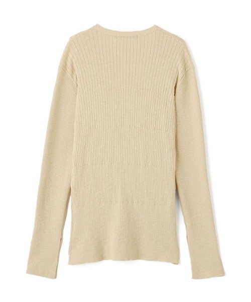 ETRE TOKYO（エトレトウキョウ）の「Vネックリブニットカーディガン（カーディガン/ボレロ・レディース・ホワイト/ブラック/ベージュ・FREE）」の19枚目の写真