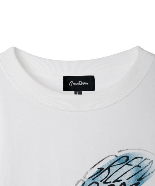 GREENROOM(グリーンルーム)の「【GREENROOM / グリーンルーム】FIN L/S TEE(Tシャツ/カットソー・メンズ・スミクロ/ホワイト・MEDIUM/LARGE/X-LARGE)」の8枚目の写真