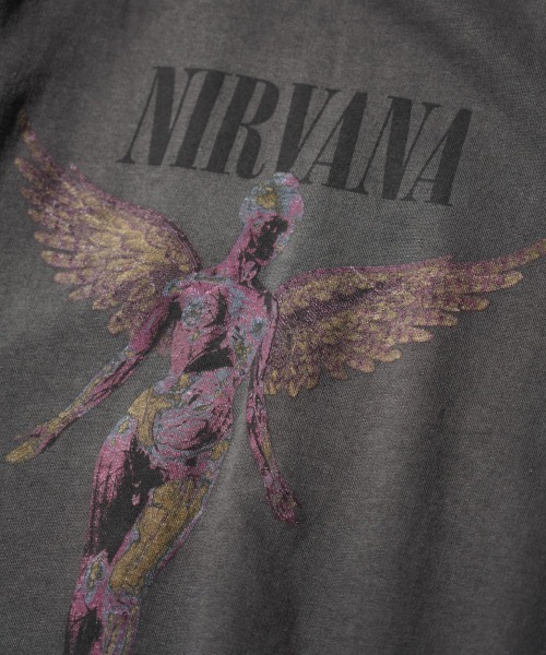 THRIFTY LOOK(スリフティールック)の「THRIFTY LOOK / スリフティールック PIGMENT "NIRVANA" CREW SWEAT ピグメントダイ ニルヴァーナ スウェット(スウェット・メンズ・ブラック・MEDIUM/X-LARGE/LARGE)」の7枚目の写真