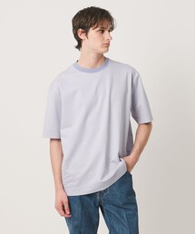 ポンチボーダー Tシャツ デオドラント 抗菌防臭 接触冷感