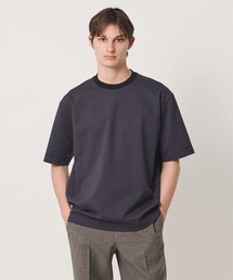ポンチボーダー Tシャツ デオドラント 抗菌防臭 接触冷感
