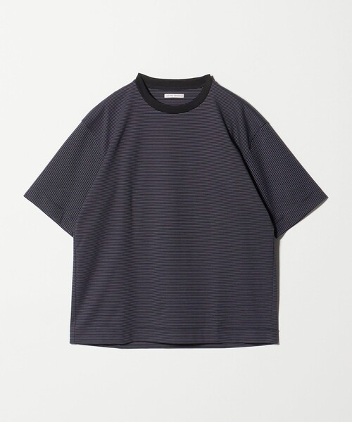 UNITED ARROWS(ユナイテッドアローズ)の「ポンチボーダー Tシャツ デオドラント 抗菌防臭 接触冷感(Tシャツ/カットソー・メンズ・ホワイト/ライトブルー/ブラック・S/L/M/XL)」の8枚目の写真