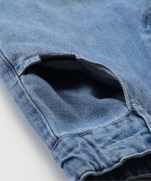 algy（アルジー）の「バックロゴワイドフレアパンツ（デニムパンツ・キッズ・グレー/サックスブルー・160/150/140/130）」の20枚目の写真