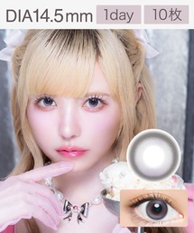 Angelcolor（エンジェルカラー）の「AngelColor Bambi Series 1day スノーパープル（10枚入り）（コンタクトレンズ・カラコン）」