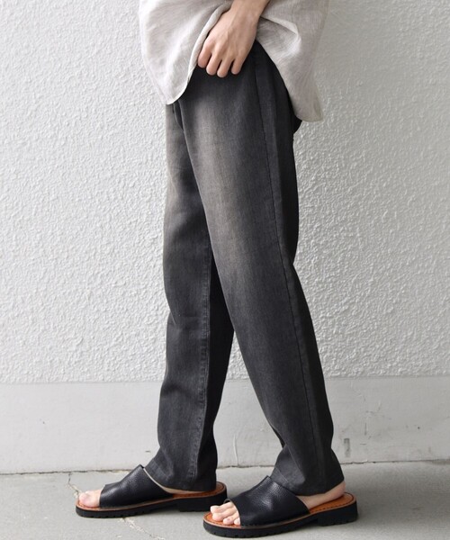 SHIPS any（シップス エニィ）の「SHIPS any: ライト メッシュ デニム テーパード パンツ (セットアップ対応)◆（デニムパンツ・メンズ・ブルー/チャコールグレー/ネイビー・X-LARGE/LARGE/MEDIUM/SMALL）」の10枚目の写真