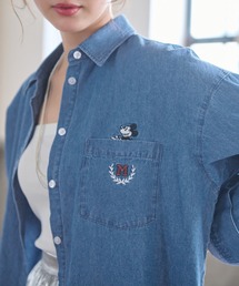 Disney（ディズニー）の「＜Ｄｉｓｎｅｙ＞【ミッキー】デニムシャツ（デニムジャケット）」