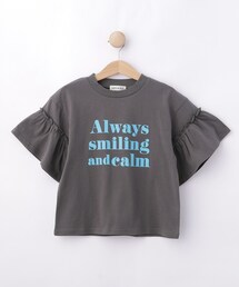SHOO・LA・RUE | 【100-150cm】フリルロゴTシャツ(Tシャツ/カットソー)