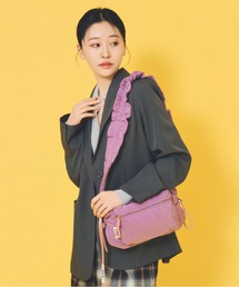 CONTROL FREAK / CTFK | CONTROL FREAK / CTFK(コントロールフリーク)≪撥水≫チェックギャザーボディバッグ(ショルダーバッグ)