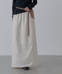 COLONY 2139 | フリンジストライプジャガードナロースカート(スカート)