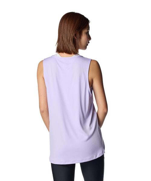 UNDER ARMOUR(アンダーアーマー)の「UAブラタンク(トレーニング/レディース)(タンクトップ・レディース・パープル系・XL/L/M/S)」の2枚目の写真