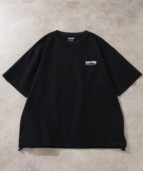 THRASHER(スラッシャー)の「【THRASHER/スラッシャー】接触冷感 ドローコード付き 半袖Tシャツ(Tシャツ/カットソー・メンズ・ブラック/グレイッシュベージュ/ブラウン・XL/L/M)」の10枚目の写真