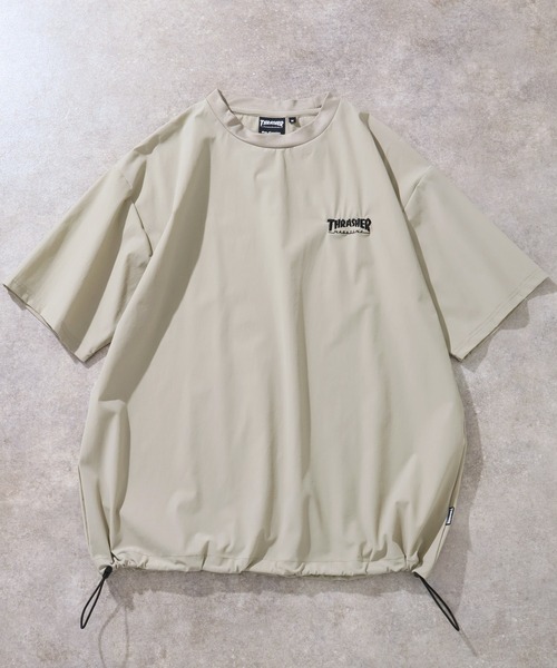 THRASHER(スラッシャー)の「【THRASHER/スラッシャー】接触冷感 ドローコード付き 半袖Tシャツ(Tシャツ/カットソー・メンズ・ブラック/グレイッシュベージュ/ブラウン・XL/L/M)」の21枚目の写真