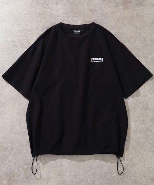 THRASHER(スラッシャー)の「【THRASHER/スラッシャー】接触冷感 ドローコード付き 半袖Tシャツ(Tシャツ/カットソー・メンズ・ブラック/グレイッシュベージュ/ブラウン・XL/L/M)」の22枚目の写真