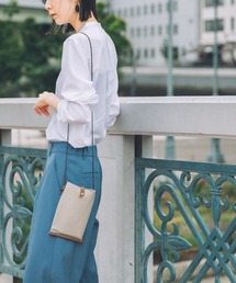 jidai（ジダイ）の「jidai アップサイクルレザーサコッシュ（ショルダーバッグ）」