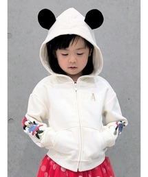 MICKEY MOUSE（ミッキーマウス）の「【KIDS】ジップアップパーカー【Disneyコラボ】（パーカー）」