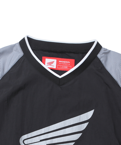 PHYPS MOTORCYCLE(フィップスモーターサイクル)の「Speed Track Nylon T-Shirt Solid Black(Tシャツ/カットソー・レディース・その他・SMALL/MEDIUM/LARGE/X-LARGE)」の3枚目の写真