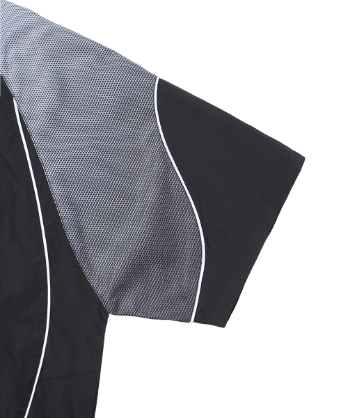 PHYPS MOTORCYCLE(フィップスモーターサイクル)の「Speed Track Nylon T-Shirt Solid Black(Tシャツ/カットソー・レディース・その他・SMALL/MEDIUM/LARGE/X-LARGE)」の5枚目の写真