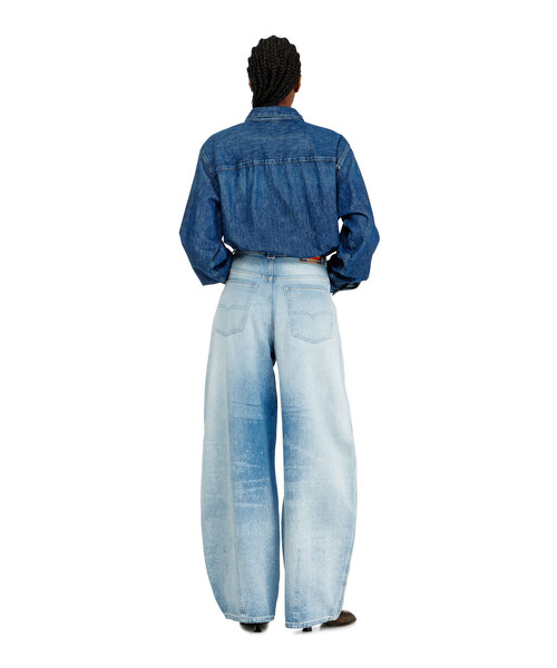 DIESEL（ディーゼル）の「ウィメンズ デニムパンツ 1987 D-KHELZ-B-S1（デニムパンツ・レディース・ライトインディゴブルー・28inch/24inch/26inch）」の5枚目の写真