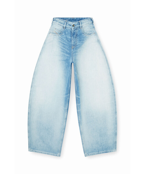 DIESEL（ディーゼル）の「ウィメンズ デニムパンツ 1987 D-KHELZ-B-S1（デニムパンツ・レディース・ライトインディゴブルー・28inch/24inch/26inch）」の7枚目の写真
