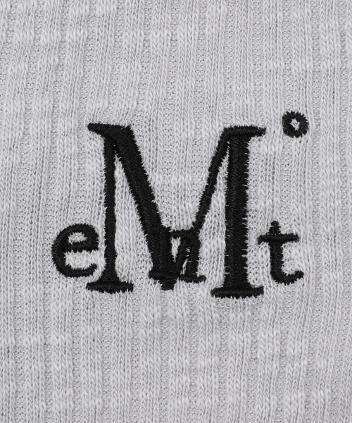 MUCENT(ムセント)の「サロンアイレットレースアップゴルフリブスリムフィット半袖Tシャツ(3カラー)(Tシャツ/カットソー・レディース・ホワイト/グレー系カモフラージュ/ブラック・FREE)」の19枚目の写真