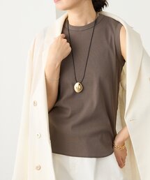 RIVE DROITE | 予約【ストレッチ性抜群】テレコスリーブレスTee(Tシャツ/カットソー)