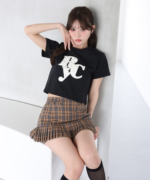 one after another NICE CLAUP（ワンアフターアナザーナイスクラップ）の「【SMサイズ展開あり】細プリーツスカパン（スカート・レディース・ベージュ系その他/ブラック/アイボリー/チャコールグレー・MEDIUM/SMALL）」の8枚目の写真