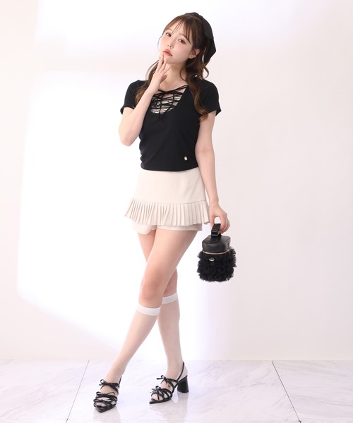 SMサイズ展開あり】細プリーツスカパン(スカート)|one after SMサイズ展開あり】細プリーツスカパン(スカート)|one after