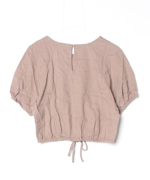 BANANA REPUBLIC FACTORY STORE(バナナリパブリック ファクトリーストア)の「BANANA REPUBLIC FACTORY STORE リネンブレンドバブルタイトップス(シャツ/ブラウス・レディース・ブラウン/ブルー・S/M/L/XS)」の3枚目の写真