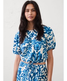 BANANA REPUBLIC FACTORY STORE リネンブレンドバブルタイトップス