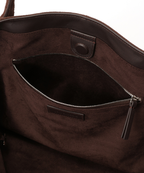 LOW CLASSIC(ロウ クラシック)の「【LOW CLASSIC/ロウ クラシック】 HARICOT BAG(クラッチバッグ・レディース・ブラウン・FREE)」の7枚目の写真