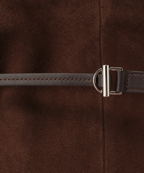 LOW CLASSIC(ロウ クラシック)の「【LOW CLASSIC/ロウ クラシック】 HARICOT BAG(クラッチバッグ・レディース・ブラウン・FREE)」の12枚目の写真