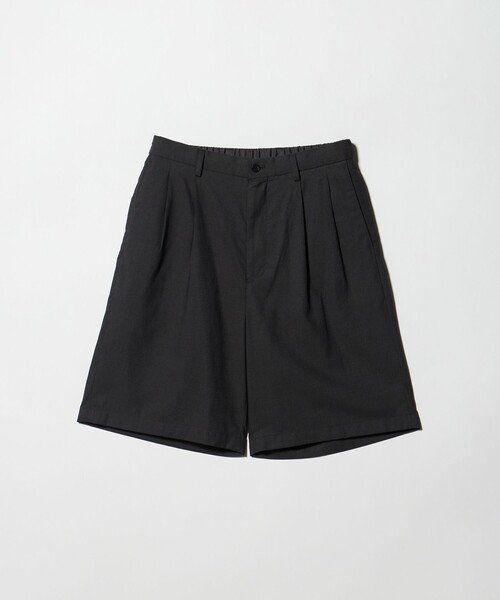 green label relaxing(グリーンレーベルリラクシング)の「TR 和紙 2プリーツ ショート パンツ ショーツ(その他パンツ・メンズ・ダークグレー/モカ・L/M/XL/S)」の9枚目の写真