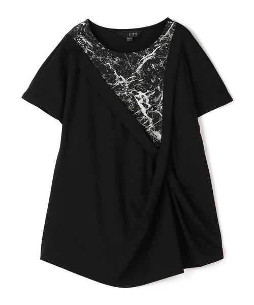 ATSURO TAYAMA(アツロウタヤマ)の「異素材レイヤードプルオーバートップス(Tシャツ/カットソー・レディース・ブラック・M/L)」の19枚目の写真