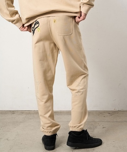 STUD MUFFIN(スタッドマフィン)の「mp15048- ヘビーオンス裏毛パイル ビックスタースタッズスエットパンツ(624-06294)(スウェットパンツ・メンズ・アッシュ/ブラック/ベージュ・4/3/2)」の18枚目の写真