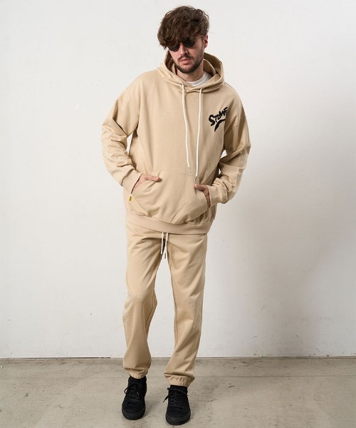 STUD MUFFIN(スタッドマフィン)の「mp15048- ヘビーオンス裏毛パイル ビックスタースタッズスエットパンツ(624-06294)(スウェットパンツ・メンズ・アッシュ/ブラック/ベージュ・4/3/2)」の20枚目の写真