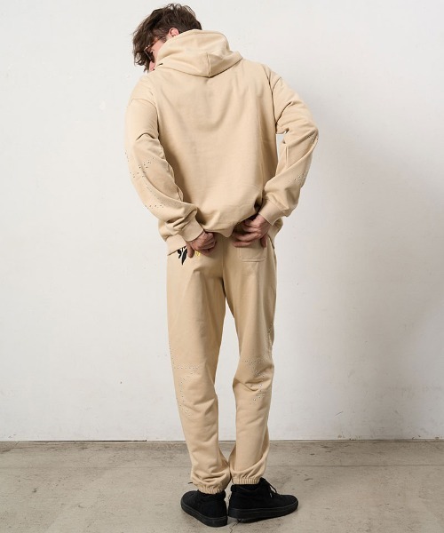 STUD MUFFIN(スタッドマフィン)の「mp15048- ヘビーオンス裏毛パイル ビックスタースタッズスエットパンツ(624-06294)(スウェットパンツ・メンズ・アッシュ/ブラック/ベージュ・4/3/2)」の21枚目の写真