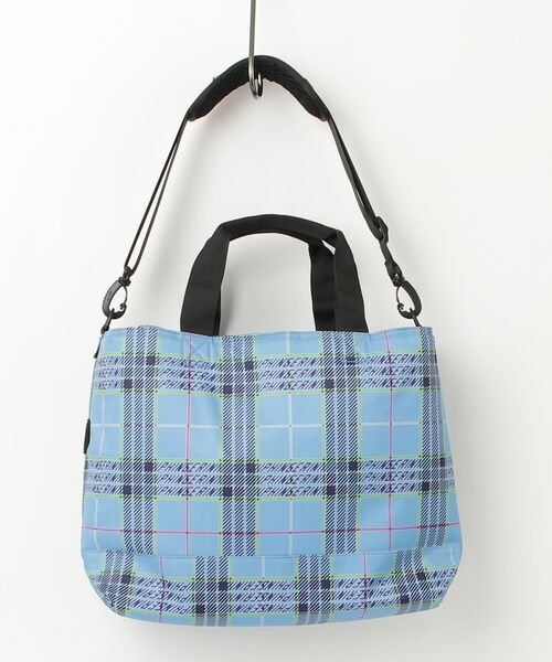 fridge（フリッジ）の「【PHINGERIN】フィンガリン EVERYDAY TOTE BAG ORIGINAL PLAID（トートバッグ・レディース・ブルー系その他・ONE SIZE）」の5枚目の写真