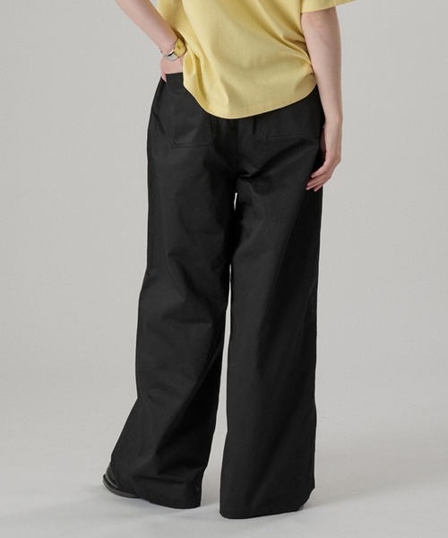 ONCILY(オンシェリー)の「STUDS DOUBLE KNEE TWILL PANTS / スタッズダブルニーツイルパンツ(その他パンツ・メンズ・ブラック/オフホワイト・SMALL/MEDIUM/LARGE)」の5枚目の写真