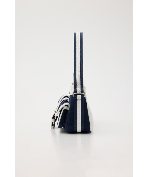 SLY(スライ)の「FRONT BUCKLE HOBO BAG フロントバックルホーボーバッグ(ハンドバッグ・レディース・ブラウン/ネイビー/ブラック・FREE)」の10枚目の写真